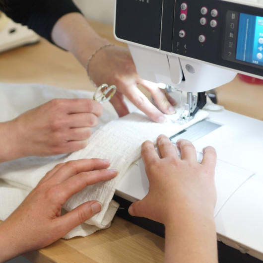 2-hour group sewing course for beginners