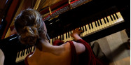 A daring creation, tailor-made, for the pianist Aline D'Ans.