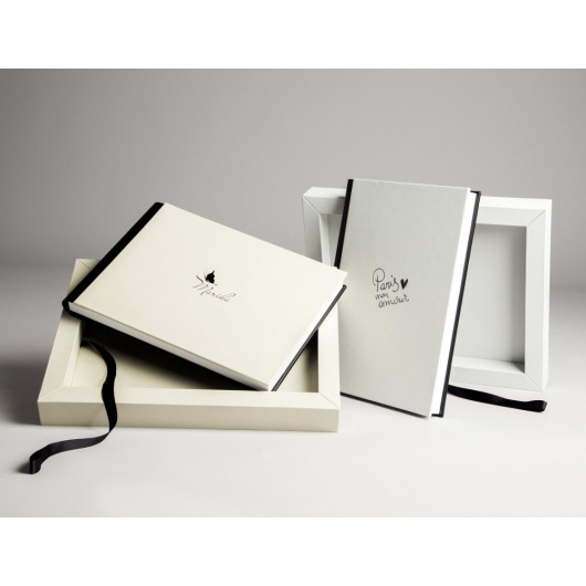 Photobook with Box and Mineral Glass