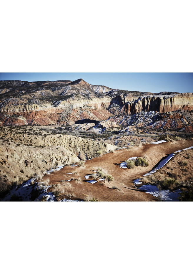 Walking the way of Georgia O’Keeffe, Ghost ranch, New Mexico