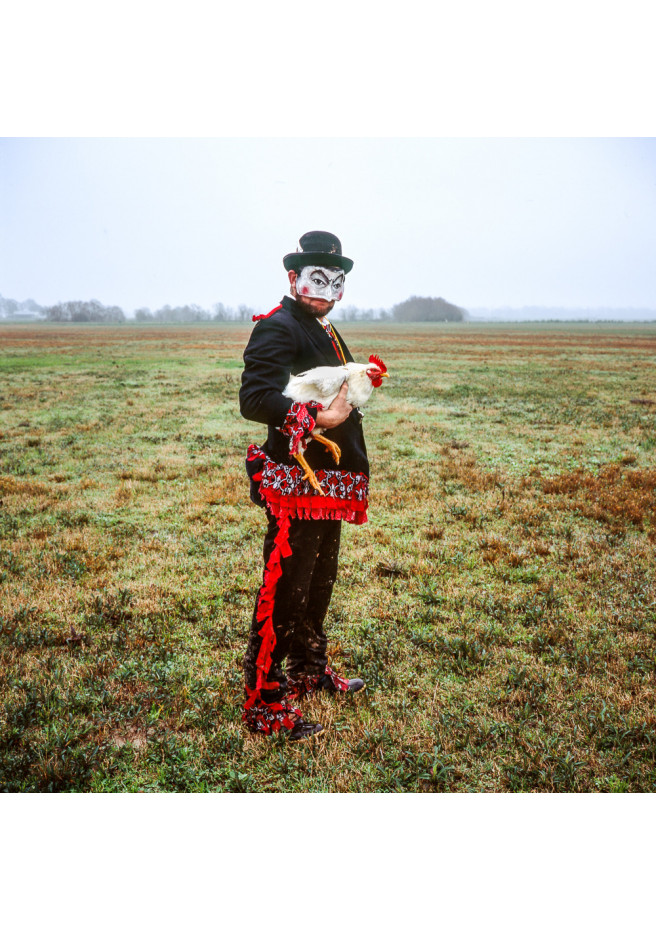 Retour au Carnaval, “Chicken Man at the Courir”