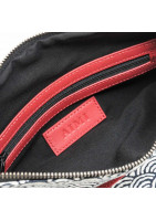 MIU clutch bag in fine Lether and japan inspired pattern