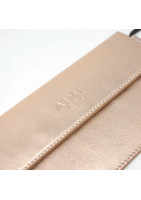Pochette en cuir pour téléphone portable avec cordon