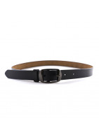 Real leather belt in natural color