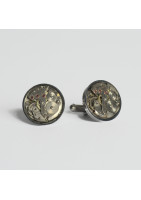 Cufflinks with Duward® watch movement