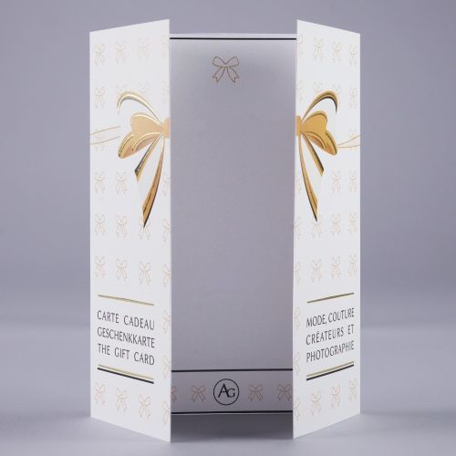 Une magnifique carte cadeau personnalisable