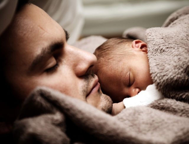 Familienfotograf, zu Hause