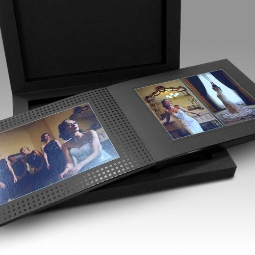 Hochwertiges Fotobuch mit Box