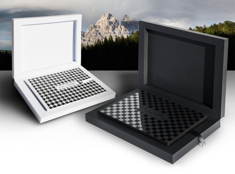 Livre photo haut de gamme avec coffret