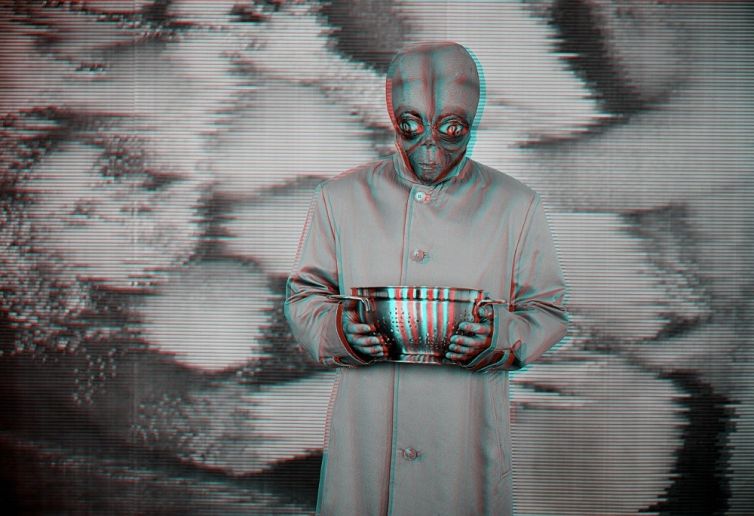 “3D Alien” Art Photography