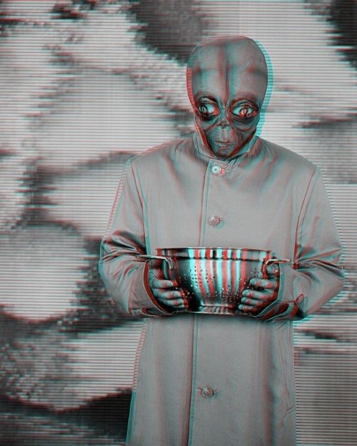 Photographie d’art « 3D Alien »