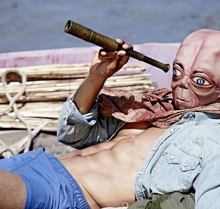 Du hast mein Teleskop gesehen