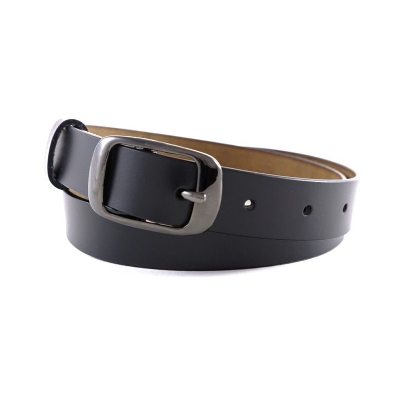 Real leather belt  in natural color