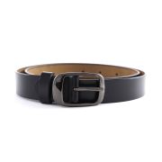Ceinture en cuir véritable colori naturel