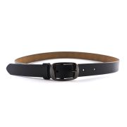Ceinture en cuir véritable colori naturel