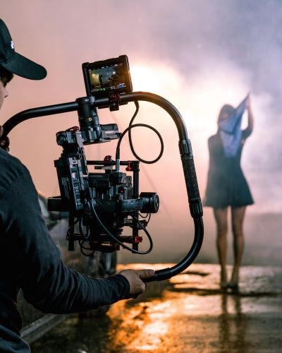 Produktion von Werbeclips, Werbefilmen