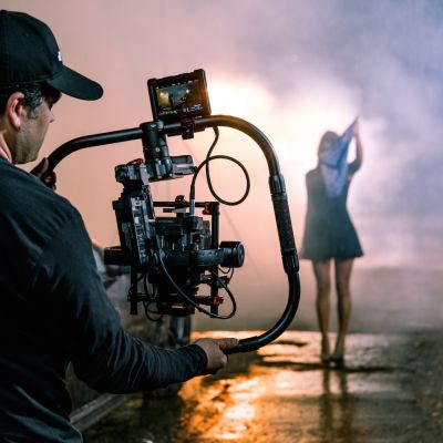 Produktion von Werbeclips, Werbefilmen