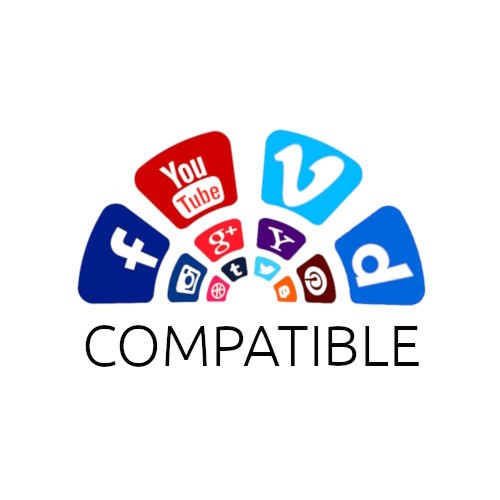 Des vidéos compatibles réseaux sociaux