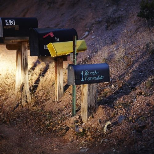 Photographie d&rsquo;art : Attendre une lettre d&rsquo;amour, Utah