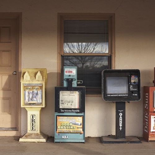 Newspaper Machines, New Mexico