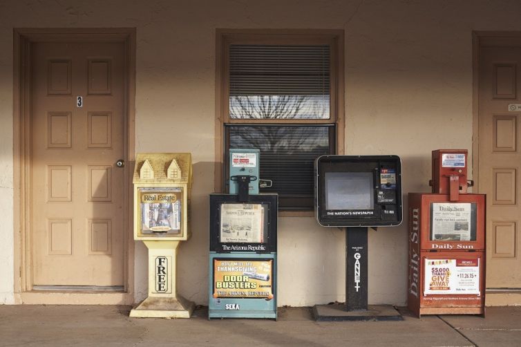Machines à journaux, New Mexico