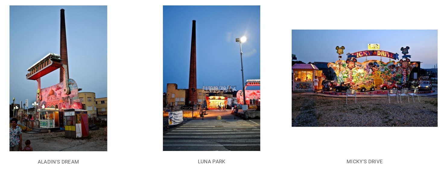 Trois photographies d'art