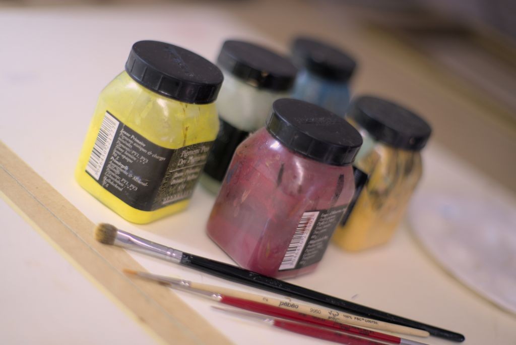 Pots de peinture