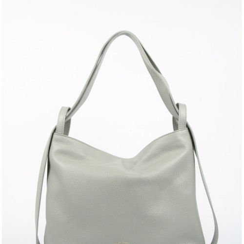 Sac à main en cuir véritable transformable en sac à dos