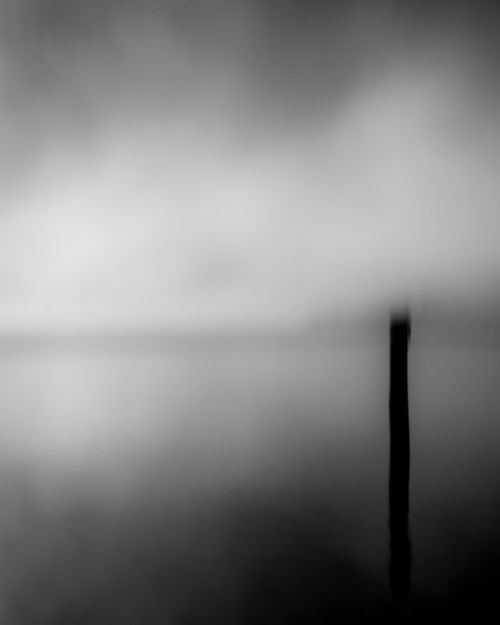 Vagues de brume au lac