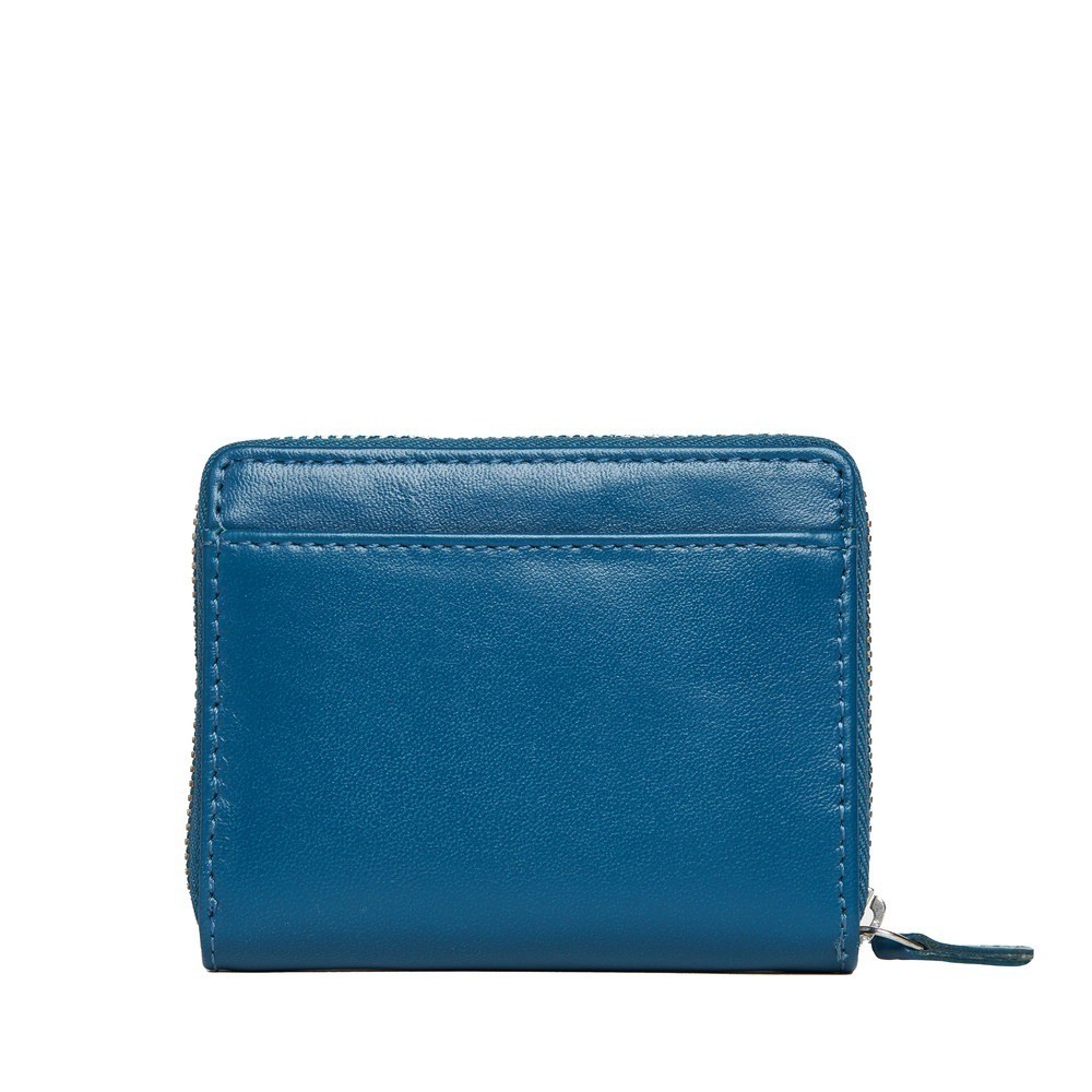 Porte monnaie en cuir Florence zippé Mio de Mira Luna