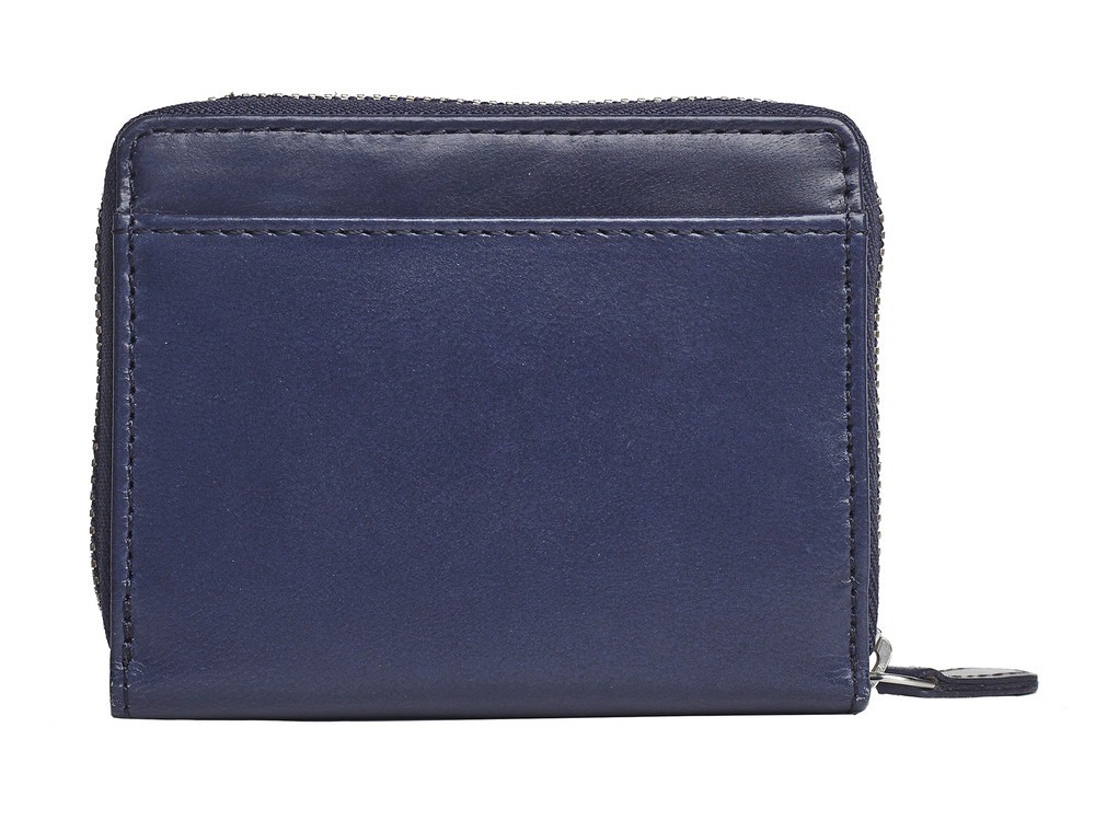 Porte monnaie en cuir Florence zippé Mio de Mira Luna