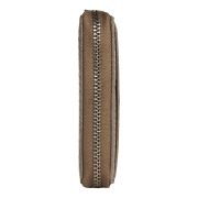 Porte-monnaie Mio Roma en cuir grainé brun taupe ou rose