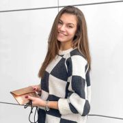 Leather mobile phone pouch with cord