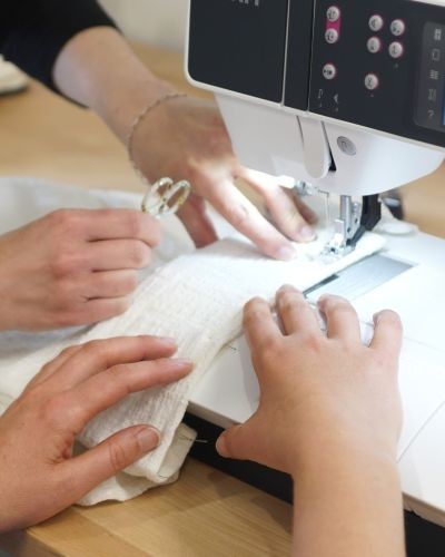 4 Cours de couture, de 2 heures, en collectif de 3 élèves, à Carouge Genève