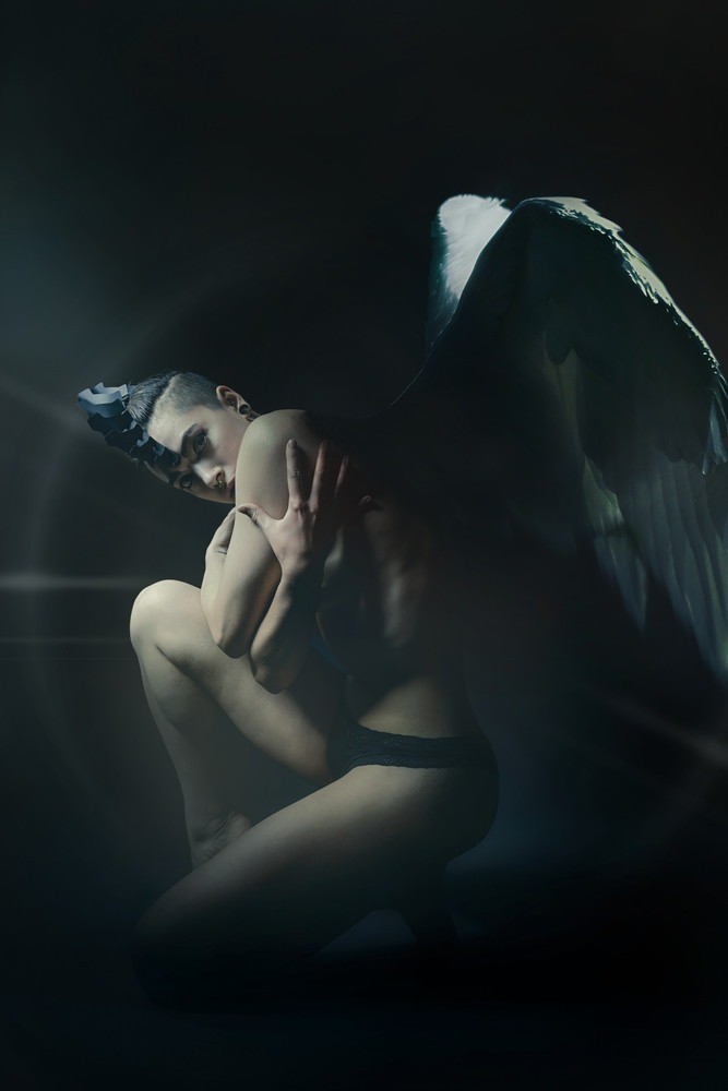 Ange Déchu N°1 photographie d&rsquo;art