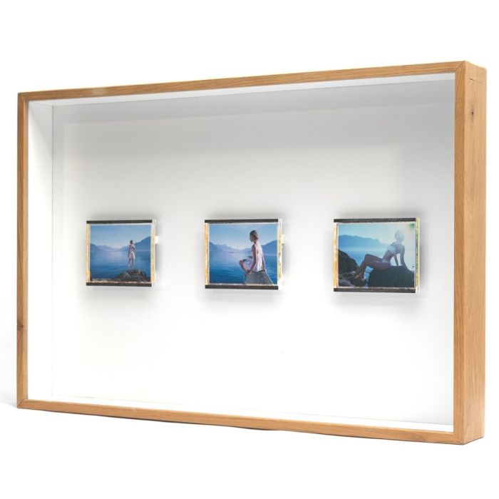 Drei Sephora Polaroids Fotos