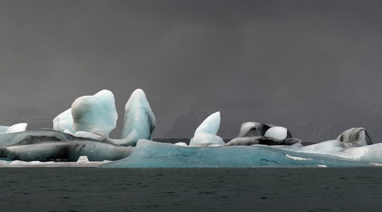 Kunstfotografie Jökulsárlón