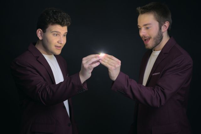 Shooting photo de magiciens