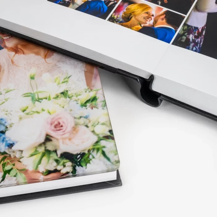 Personalisiertes Fotobuch mit Mineralglasabdeckung