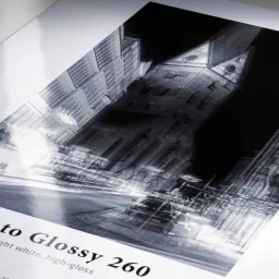 Papier Glossy