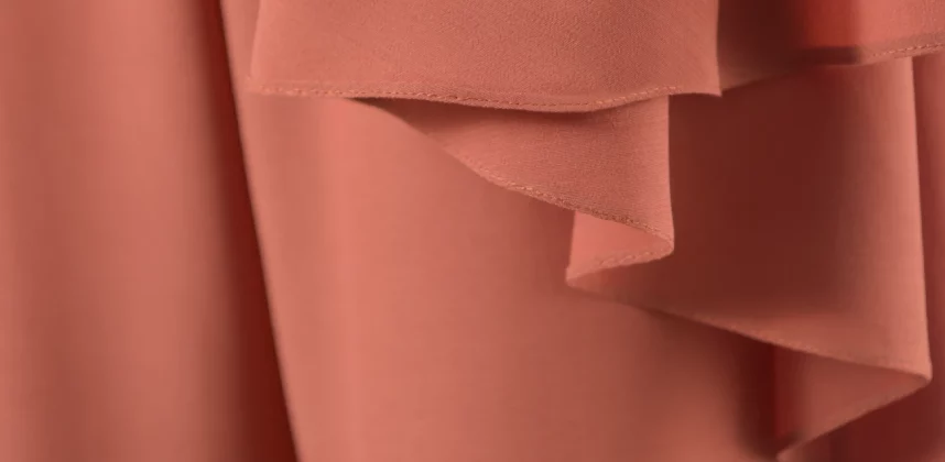 Ensemble sur-mesure cérémonie mousseline viscose