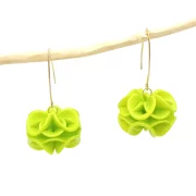 Boucles d’oreilles rose des sables originales 3d