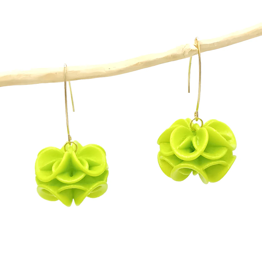 Originale 3D-Sand-Pink-Ohrringe – Bild 10