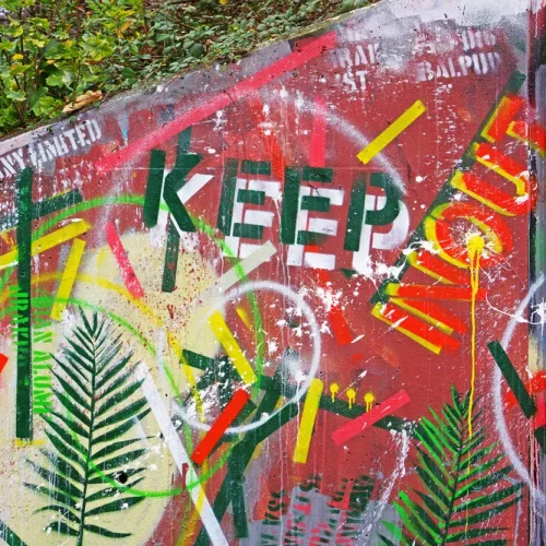 KEEP OUT Da Wild Stephane Stribick Art Photography