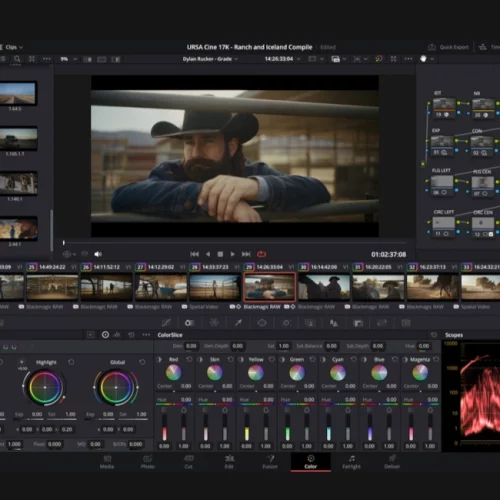 Formation DaVinci Resolve® : montage vidéo et postproduction