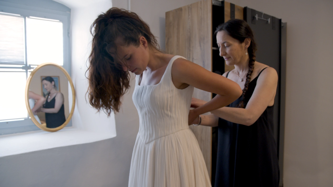 Robe de mariée sur mesure à Carouge Genève